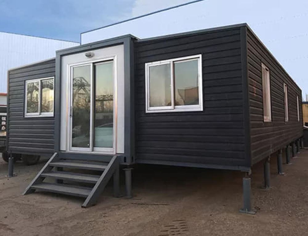 folding expandable container house