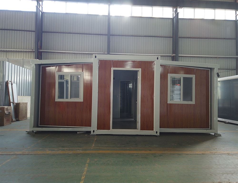 mobile expandable house container folding