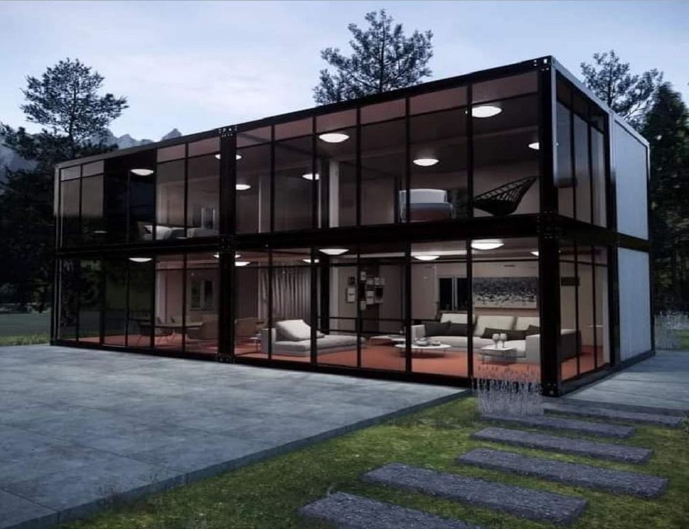 Container house personal residence