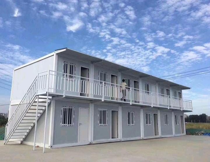 Double storey detachable container house